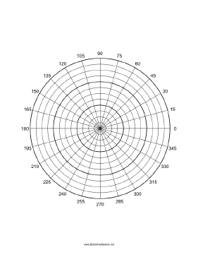 Polar quarter-inch Blackline Master Teachers Printable