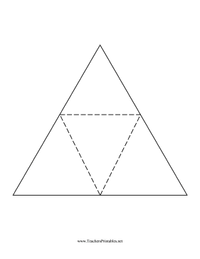 Pyramid Fold Teachers Printable