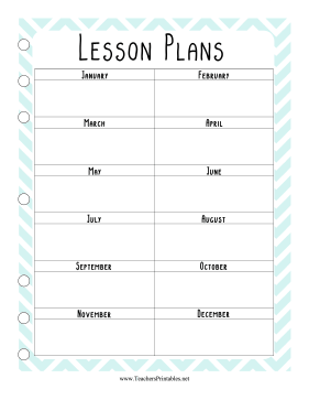 Teacher Organization Binder Lesson Plan Calendar Teachers Printable